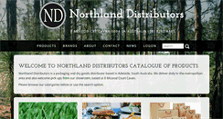 Desktop Screenshot of northlanddistributors.com