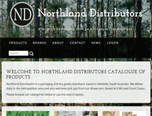 Tablet Screenshot of northlanddistributors.com